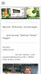 Mobile Screenshot of gaertner-mueller.com