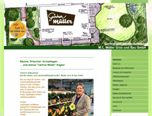 Tablet Screenshot of gaertner-mueller.com